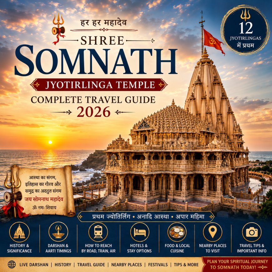 Shree Somnath Jyotirlinga Temple – Complete Travel Guide