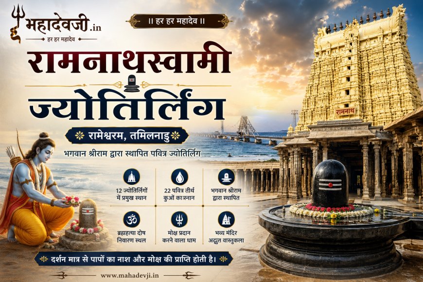 Ramanathaswamy Jyotirlinga – भगवान श्रीराम द्वारा स्थापित पवित्र शिवलिंग