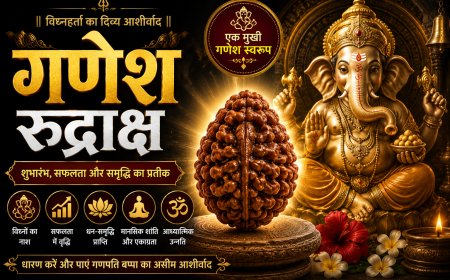 गणेश रुद्राक्ष के लाभ, महत्व और धारण विधि | Mahadevji.in