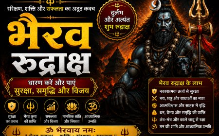 भैरव रुद्राक्ष के लाभ, महत्व और धारण विधि | Mahadevji.in