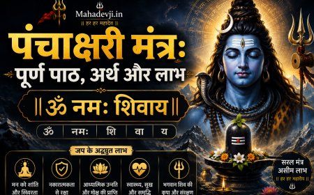 पंचाक्षरी मंत्र: पूर्ण पाठ, अर्थ और लाभ | Mahadevji.in