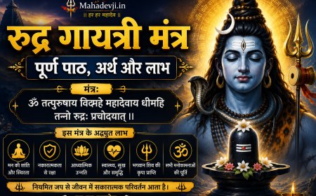 रुद्र गायत्री मंत्र: पूर्ण पाठ, अर्थ और लाभ | Mahadevji.in