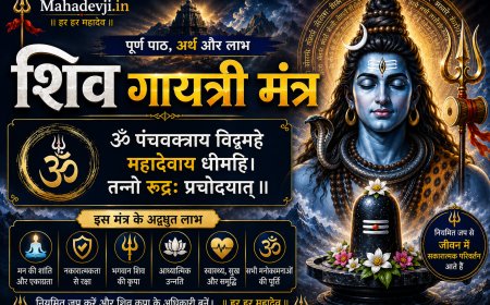 शिव गायत्री मंत्र: पूर्ण पाठ, अर्थ और लाभ | Mahadevji.in